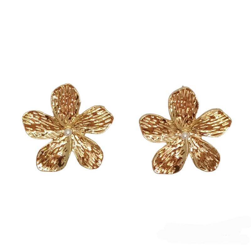 Aros Jasmin Dorado María Paskaro