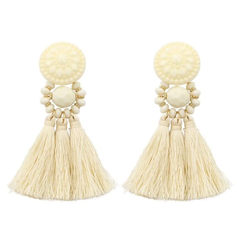 Aros Amazonas Beige Fleco Maria Paskaro
