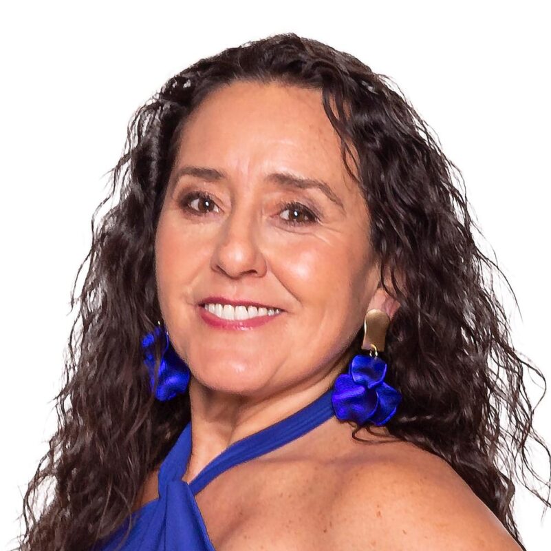 Aros Palena Azul María Paskaro