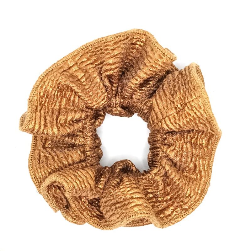 Scrunchie Camelia M Cobre Maria Paskaro