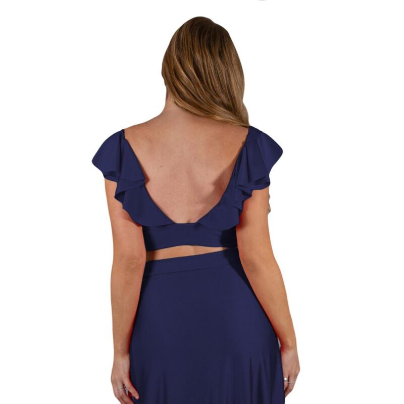 Peto Marken Azul Marino Lycra Dupont Vuelo Grande Maria Paskaro