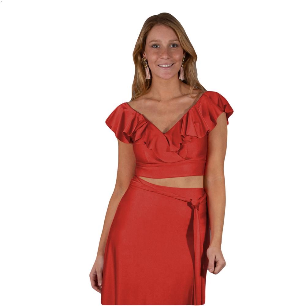 Peto Marken Rojo Lycra Dupont Vuelo Grande Maria Paskaro