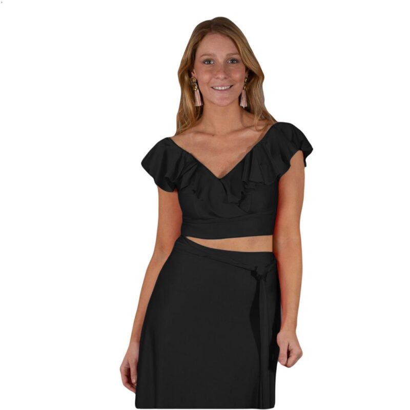 Peto Marken Negro Lycra Dupont Vuelo Grande Maria Paskaro