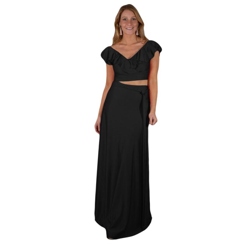 Peto Marken Negro Lycra Dupont Vuelo Grande Maria Paskaro