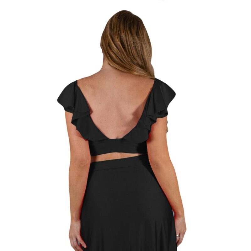 Peto Marken Negro Lycra Dupont Vuelo Grande Maria Paskaro