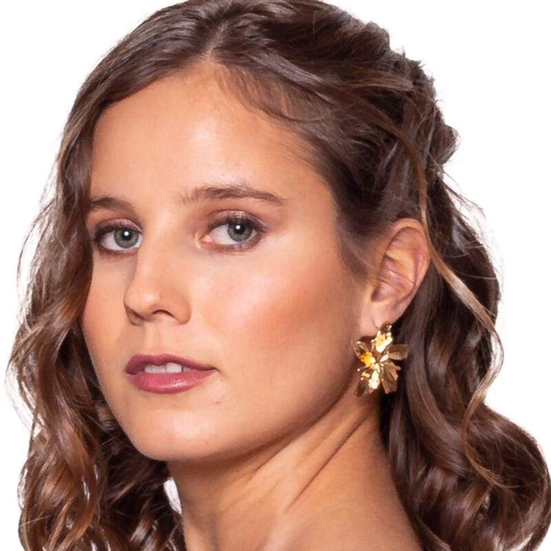 Aros Lirio Dorado María Paskaro