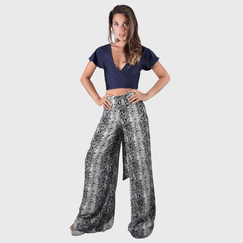 Peto Roma Azul Marino Lycra Maria Paskaro