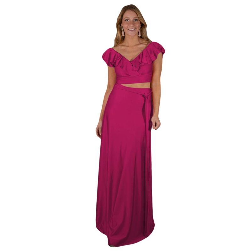 Peto Marken Magenta Lycra Dupont Vuelo Maria Paskaro