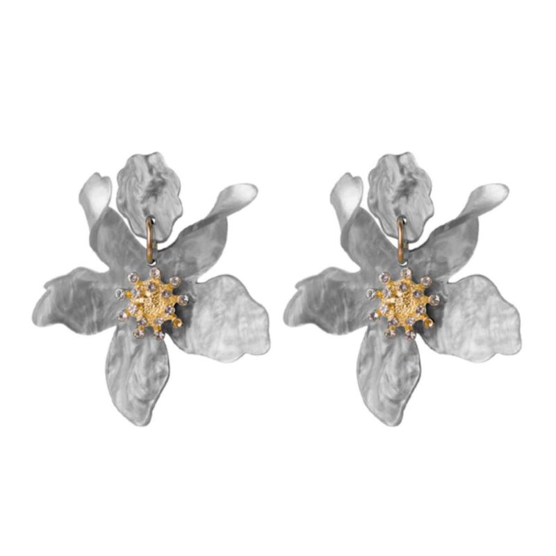 Aros Amapola Gris María Paskaro