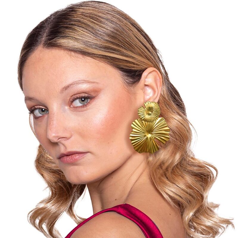 Aros Magnolia Dorado María Paskaro
