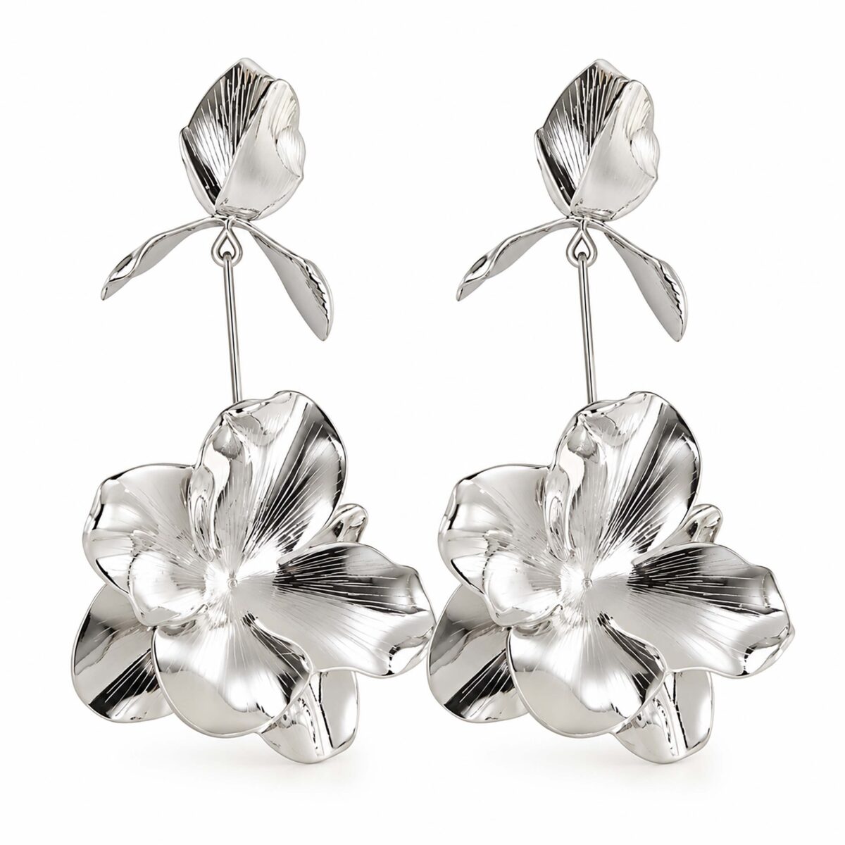 Aros Caterina Plateado