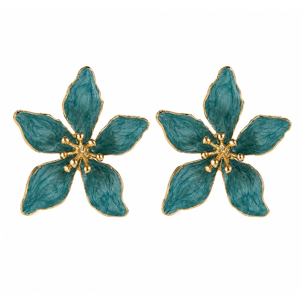 Aros Amanda Turquesa