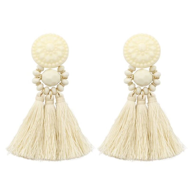 Aros Amazonas Beige Fleco Maria Paskaro