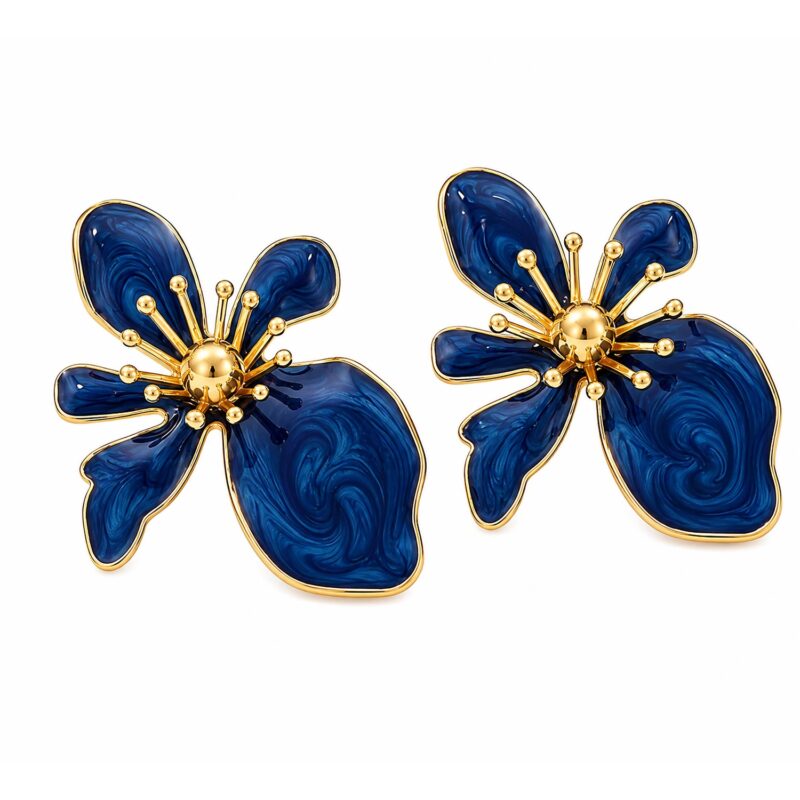 Aros Carmen Azul Maria Paskaro