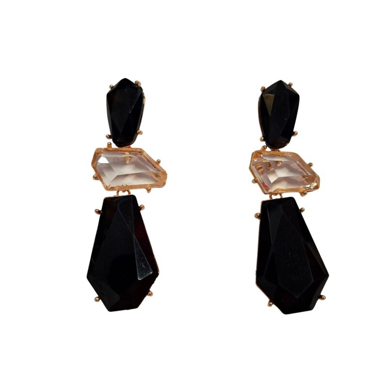 Aros Fresia Negro Maria Paskaro