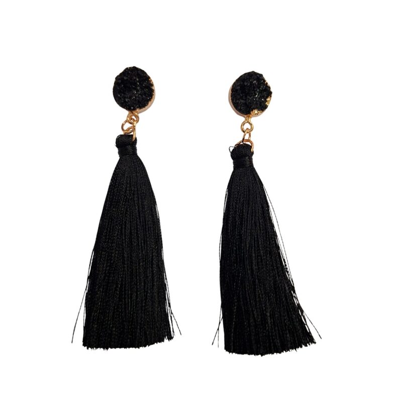 Aros Gala Negro Maria Paskaro