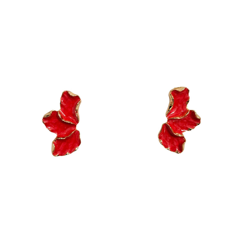 Aros Jacinto Pequeño Rojo Maria Paskaro