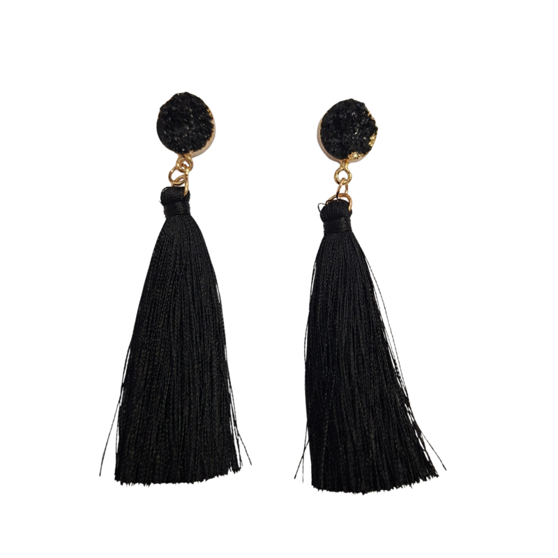 Aros Gala Negro Maria Paskaro