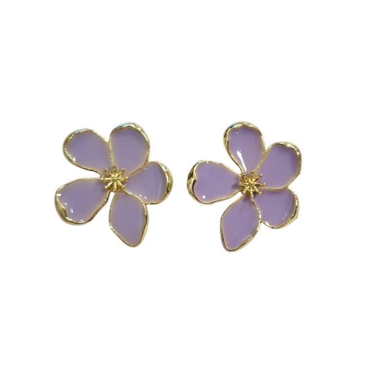 Aros Loto Morado Maria Paskaro