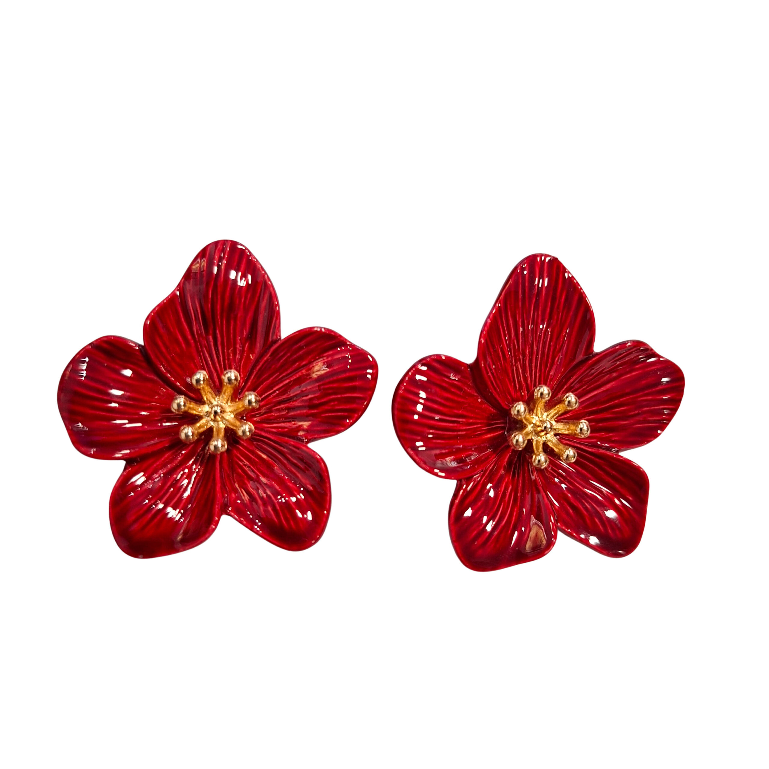 Aros Petunia Simple Rojo Maria Paskaro