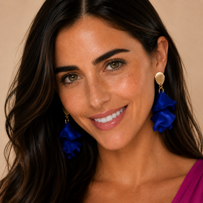 Aros Cloe Azul Maria Paskaro