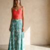 Peto Paris Coral Dupont Con Lazo Espalda