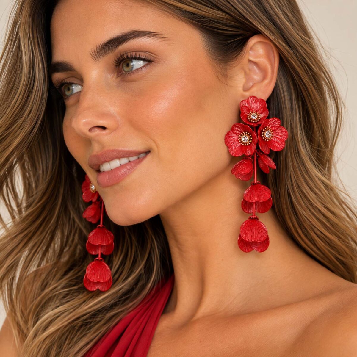 Aros Sara Rojo Maria Paskaro