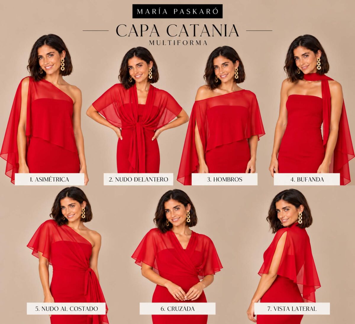 Tapado Capa Multiforma Catania Amarillo Gasa