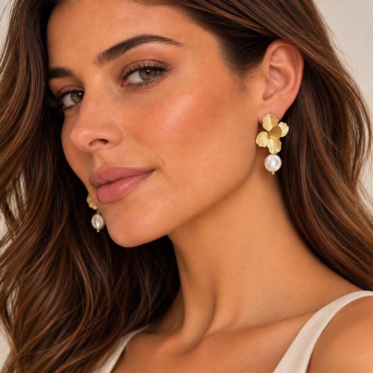 Aros Aurora Blanco Maria Paskaro