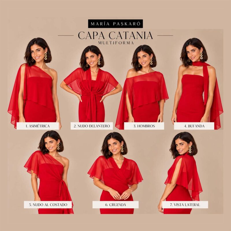 Tapado Capa Multiforma Catania Uva Gasa Maria Paskaro