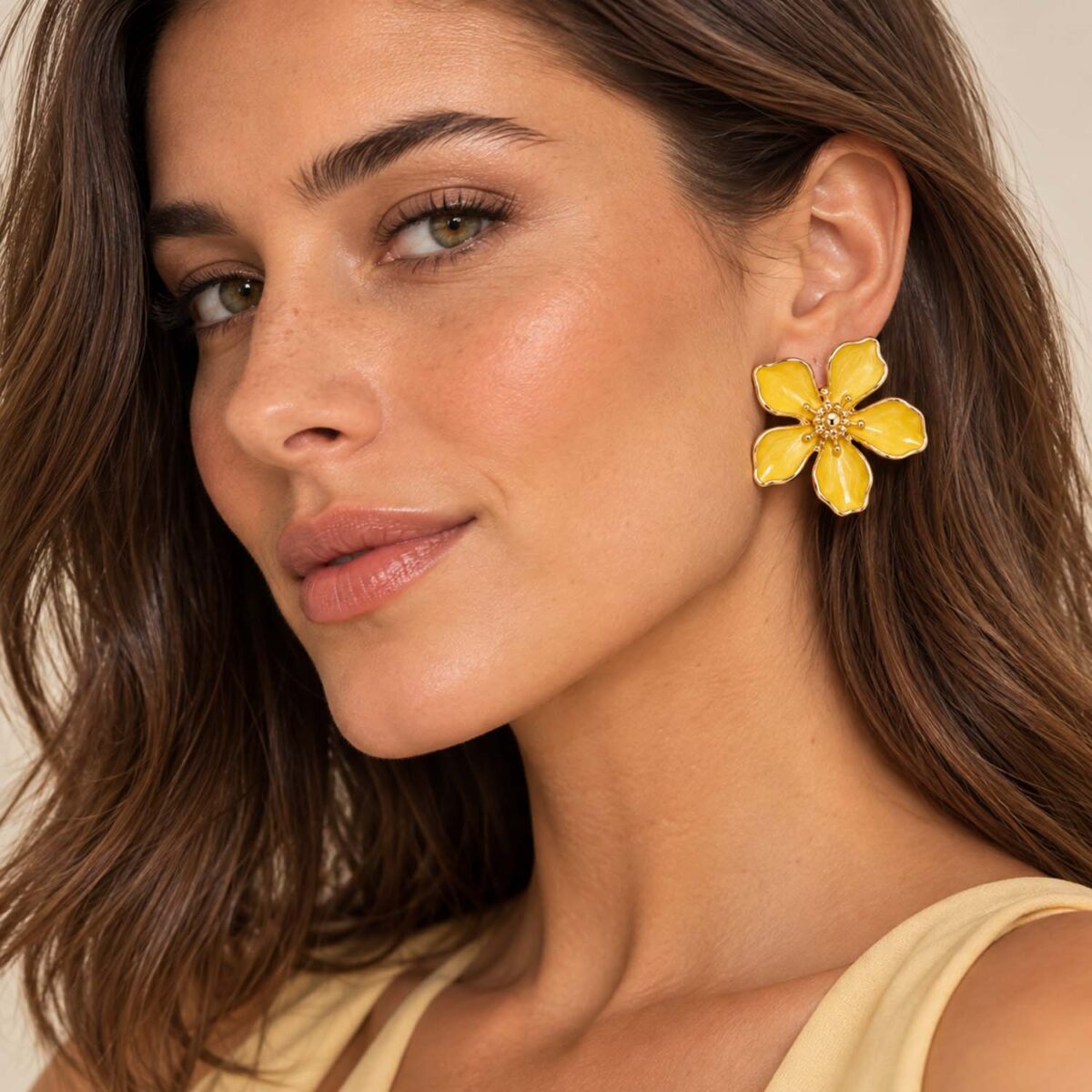 Aros Alonda Amarillo Maria Paskaro